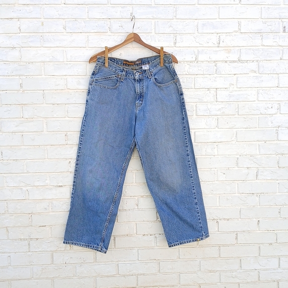 Vintage Silvertab Levi's Oversized Jeans Skater Loose Baggy - Picture 1 of 7